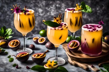 cocktail with fruit
