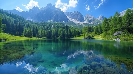 Fototapeta premium Beautiful nature photography: amazing wallpapers showcasing natural beauty. 