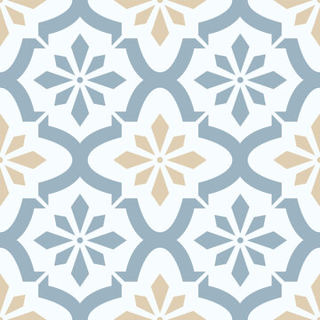 floral-tile011Seamless pattern floral geometric tiles pretty simple minimalist mozaic decoration abstract ornament vintage