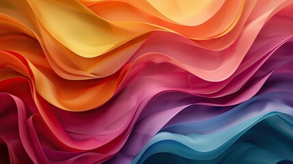 Multicolored sheets of paper forming an abstract background.
