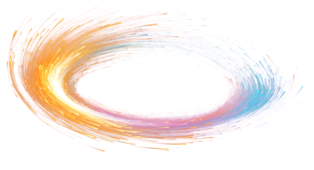 PNG Side view circle light pattern speed.