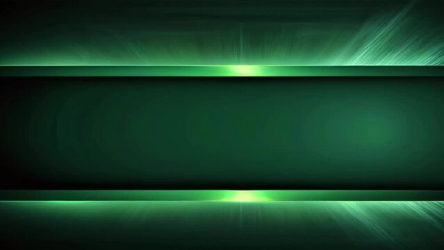 abstract dark green banner background with lighting effect