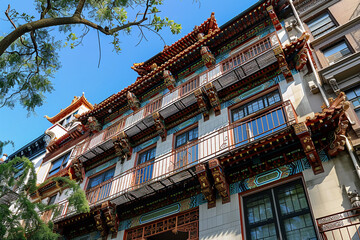 Obraz premium Chinese investments in US real estate have been substantial in recent years.