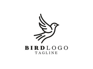 Bird Logo Design Icon Symbol Vector Template