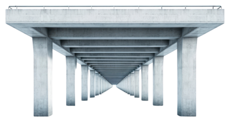 PNG  Highway architecture city white background underneath.