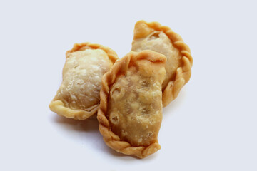 Mini curry puff. Thai dessert