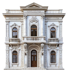 Obraz premium PNG Sinoportugese architecture building window house.