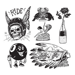 hand draw art collection