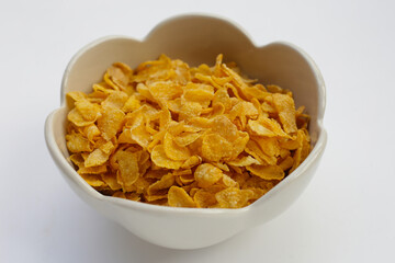 Cornflake cereal for morning breakfast