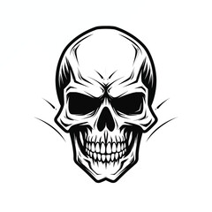 Fototapeta premium Skull reference latex skull masks spooky pattern hand animated chimpanzee skull rhino skull handdrawn chameleon skull hand drawn earth mexico hand drawn rainbow vector skull logo