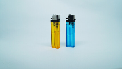 Lighter on isolated white background