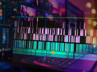 video editting timeline