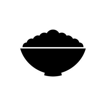 recommend clip art: rice in a bowl icon