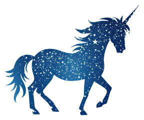 PNG Blue color unicorn icon animal mammal horse.