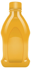Vector illustration of a sealed honey bottle