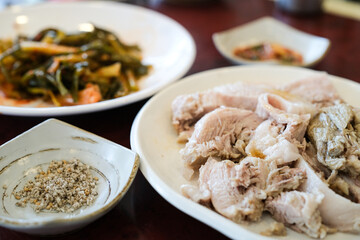 Jeju pork, black pork, boiled pork, 수육, 흑돼지, 제주 