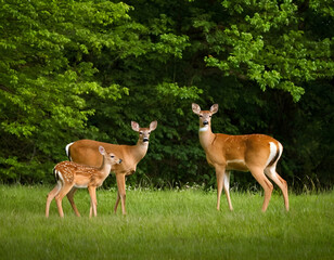 deer in the forest