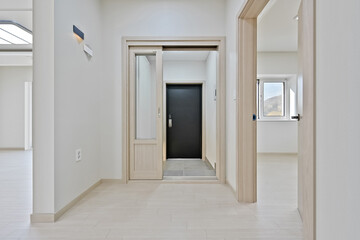 Sliding doors or folding doors are interior materials that separate spaces