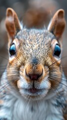 Close Up Portrait of a Squirrel