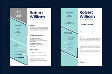 Resume and Cover Letter Layout Set