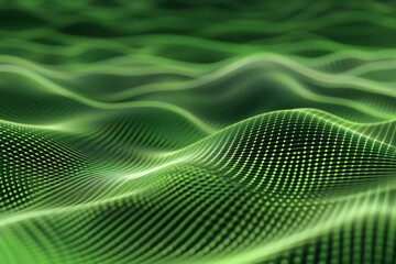 Abstract digital wave,  Futuristic technology style,   rendering