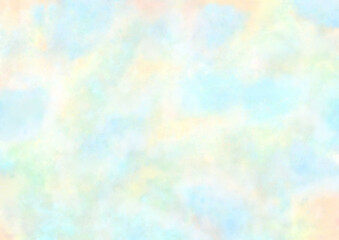 空のイメージの水彩テクスチャ