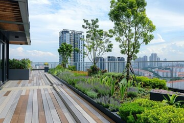 Green roof illustrates urban sustainability