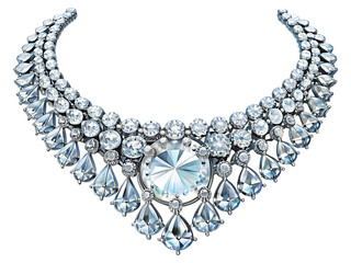 a diamond neckless