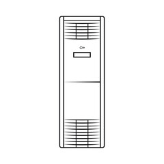 Ac air condition vector images. Ac air conditioner vector illustration.