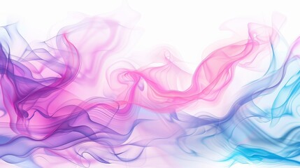 Fototapeta na wymiar Modern colorful abstract background with transparent smoke.