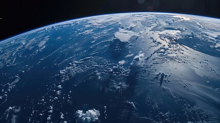 An image of the Earth seen from space