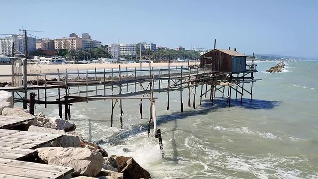 Termoli - Trabucco Celestino dal Viale dei Trabucchi