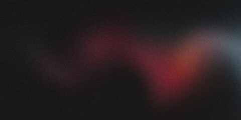 Dark red spot , color gradient rough abstract background shine bright light and glow template empty space , grainy noise grungy texture
