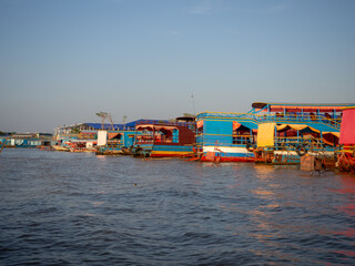 daily life on the Tonle Sap lake 27.10.2018 Cambodia