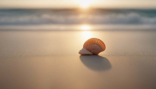 seashell on the beach