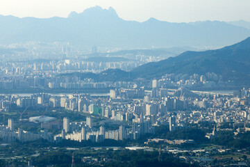 Cityscape of Seoul City
