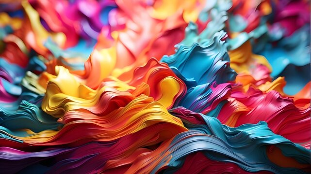 colorful, abstract background HD 8K wallpaper Stock Photo
