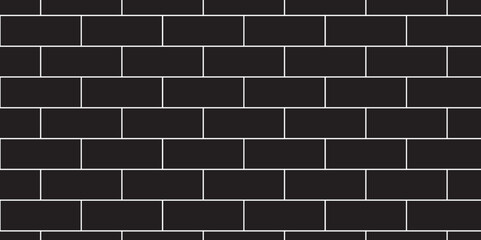 Black brick wall background. Architecture square construction stone block brick wallpaper. seamless building cement concrete wall grunge background.	
