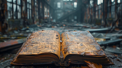 Ashes of Wisdom: A burned book