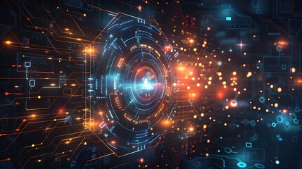 Global business internet network connection iot internet of things business intelligence concept bus