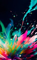 abstract, design, vibrant color, illustration, modern, multi-colored, background, colors, creativity, smartphone