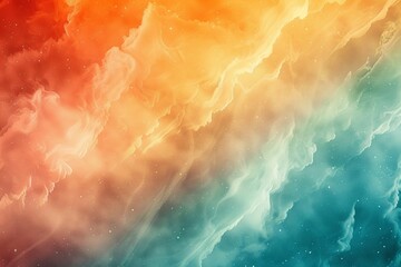 Grainy gradient background teal orange white yellow glowing light noise texture banner poster backdrop design