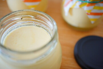 お土産にもらった高崎プリン。