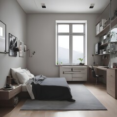 The Beauty of Minimalism A Modern Bedroom