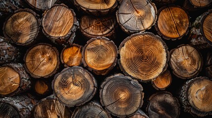 stack of wood, background 