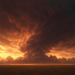 Unleash the Storm - A Stirring Display of Nature's Might and Fury
