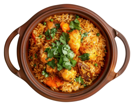 PNG Handi Chicken Biryani biryani food meal