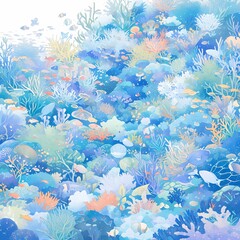 Fototapeta na wymiar Explore a Magnificent Oasis of Marine Life - Bask in the Beauty and Color of this Undersea Paradise