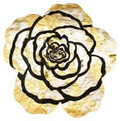 PNG  Rose shape ripped paper white background inflorescence confectionery - obrazy, fototapety, plakaty