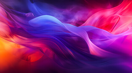 Obraz premium Colored abstract background. Smooth transitions of iridescent colors. Colorful gradient. Rainbow backdrop.